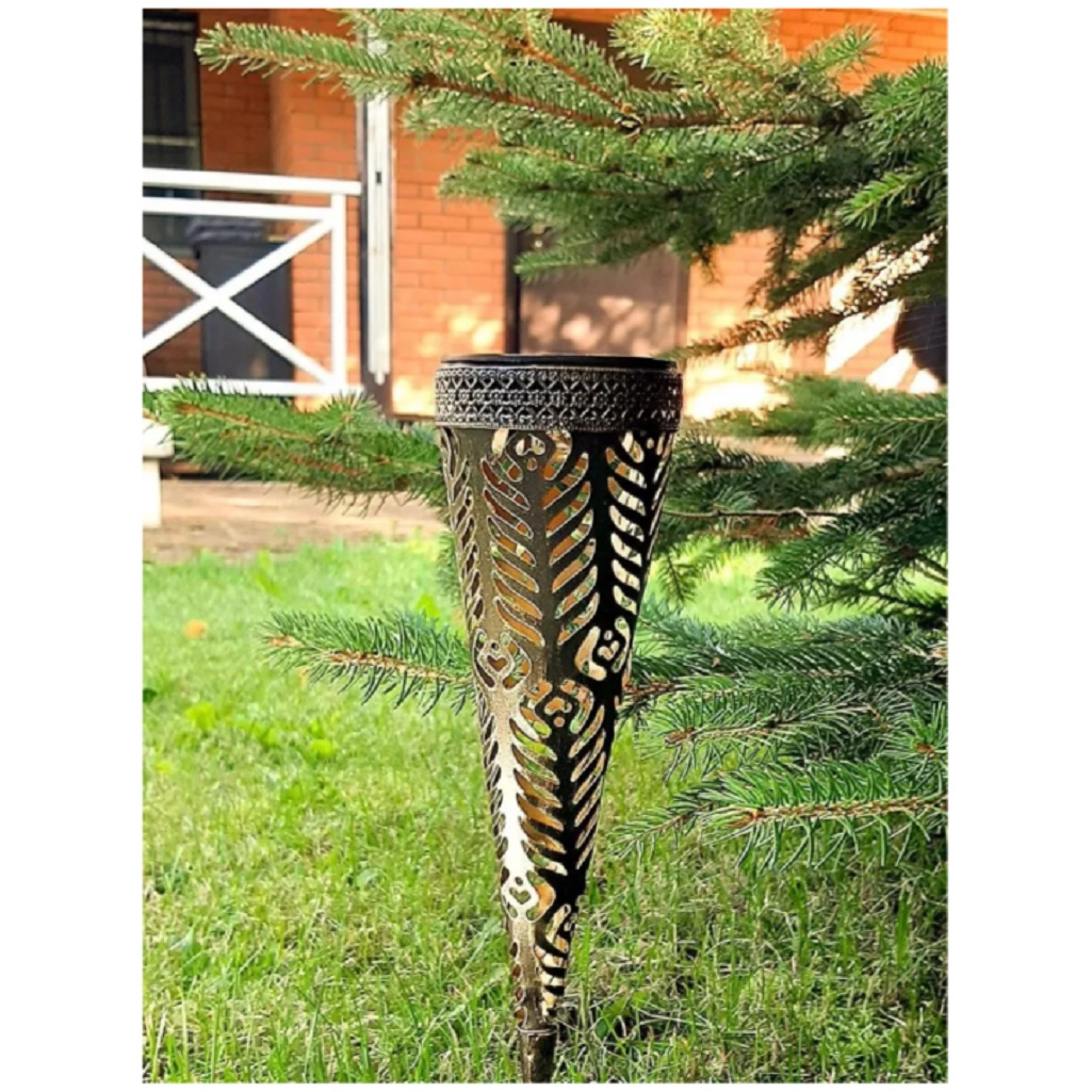 Фонарь садовый Чудесный Сад 637, Тысячелистник, светодиодный, на солнечной батарее