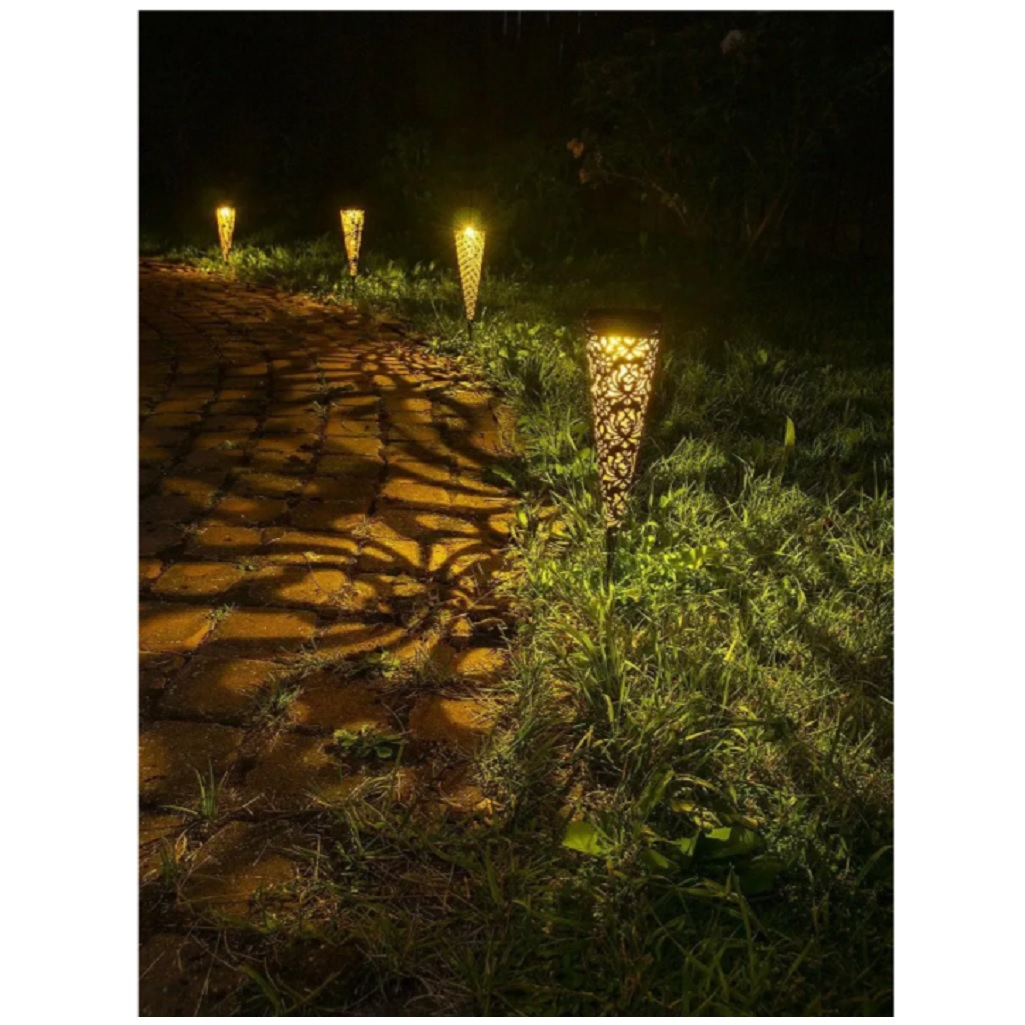 Фонарь садовый Чудесный Сад 637, Тысячелистник, светодиодный, на солнечной батарее