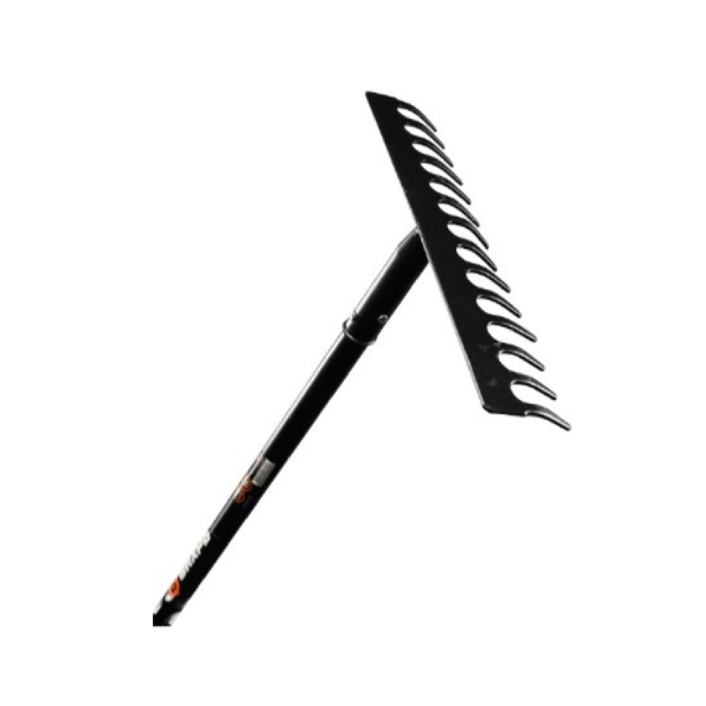 Грабли Вихрь 14, 73/7/1/13 прямые, металлический черенок, из стали, для уборки листьев, сена, травы