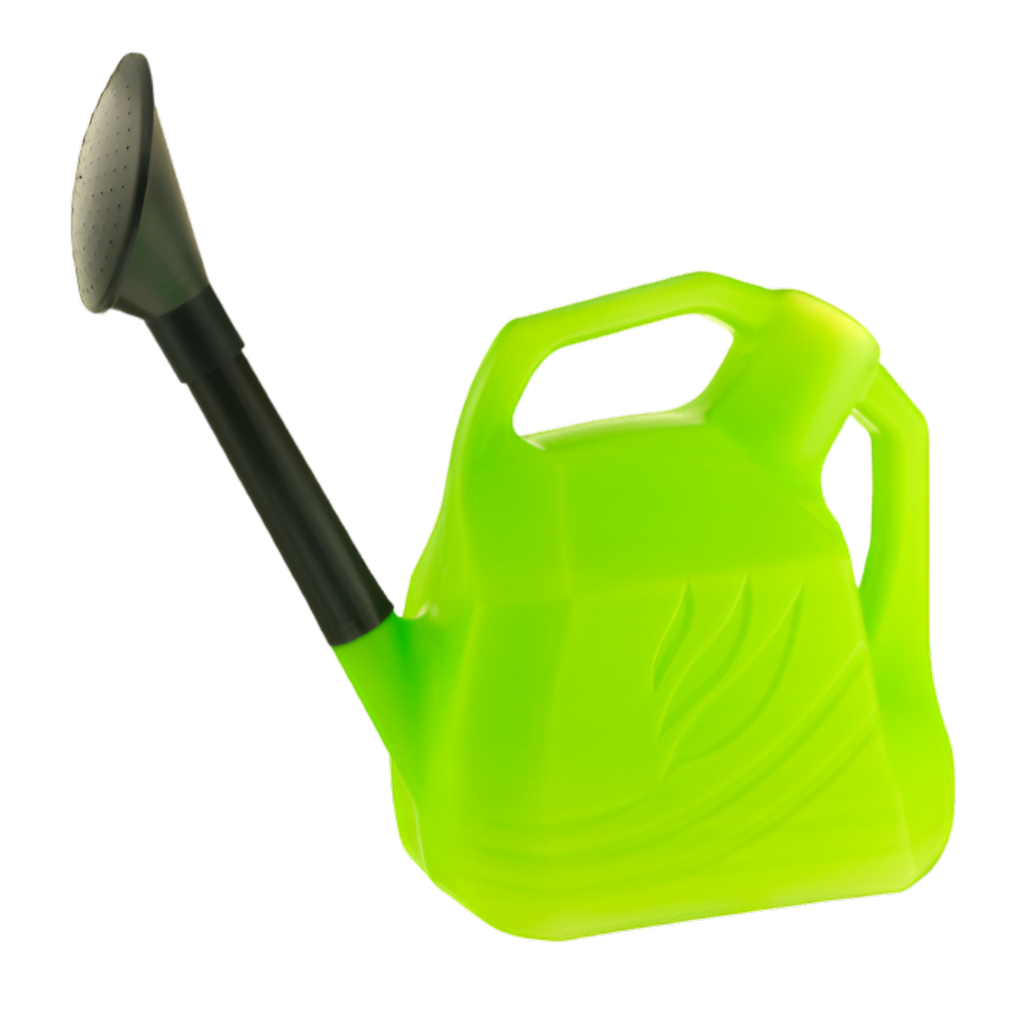 Лейка Гардения пластмассовая, крючок для подвешивания, устойчивость к УФ-излучению, 5 л