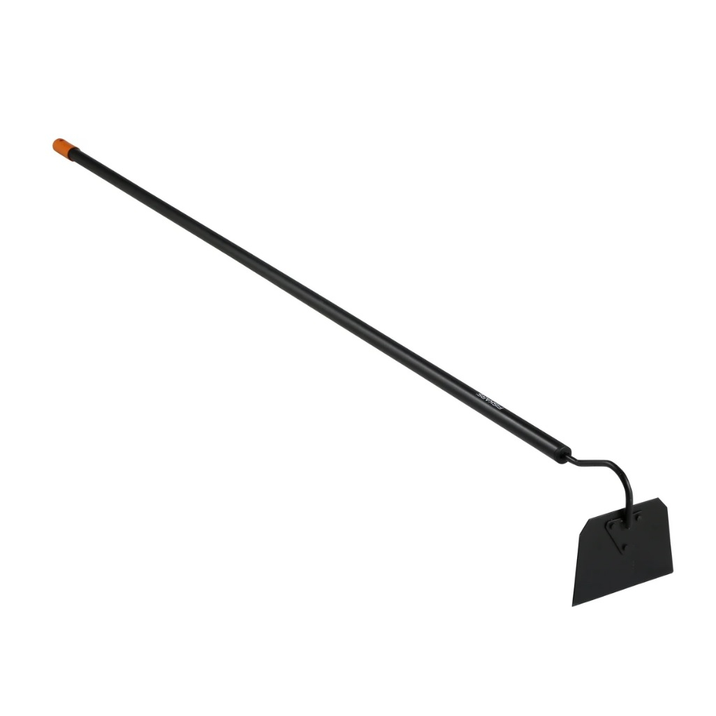 Тяпка Fiskars Solid TM 1016035, общая 1640 мм, ширина 175 мм, алюминиевый черенок 1550 мм, цвет черный