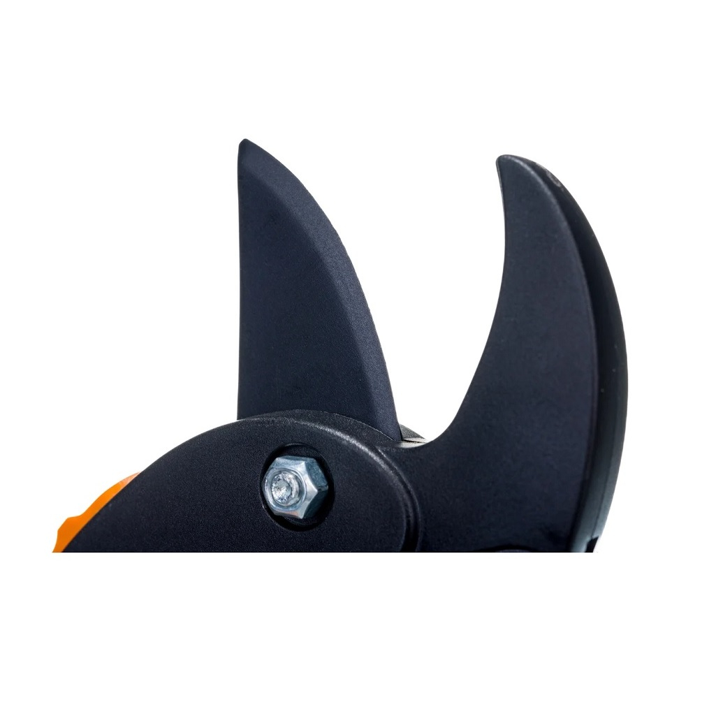 Секатор контакный Fiskars Power Step P83 1000575, толщина реза 20 мм, храповой механизм