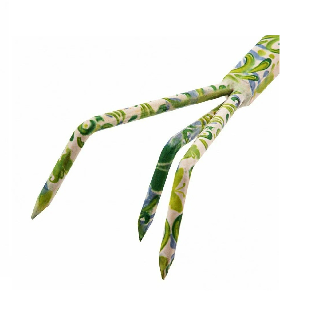Рыхлитель Palisad 62038 Flower Green 3 зубца, сталь, зеленый, 60х415 мм
