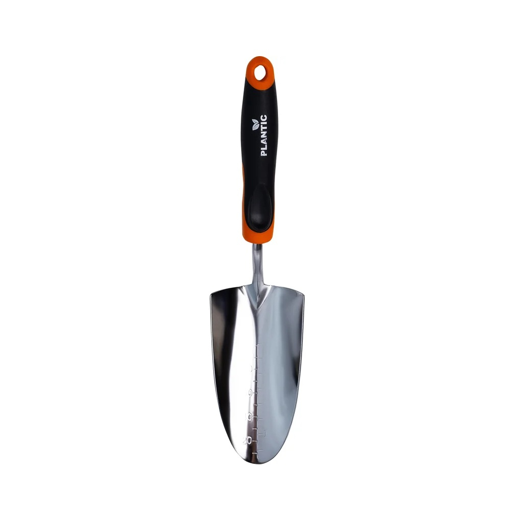 Совок Plantic Pro 36381-01 нескладной, углеродистая сталь, 350 мм