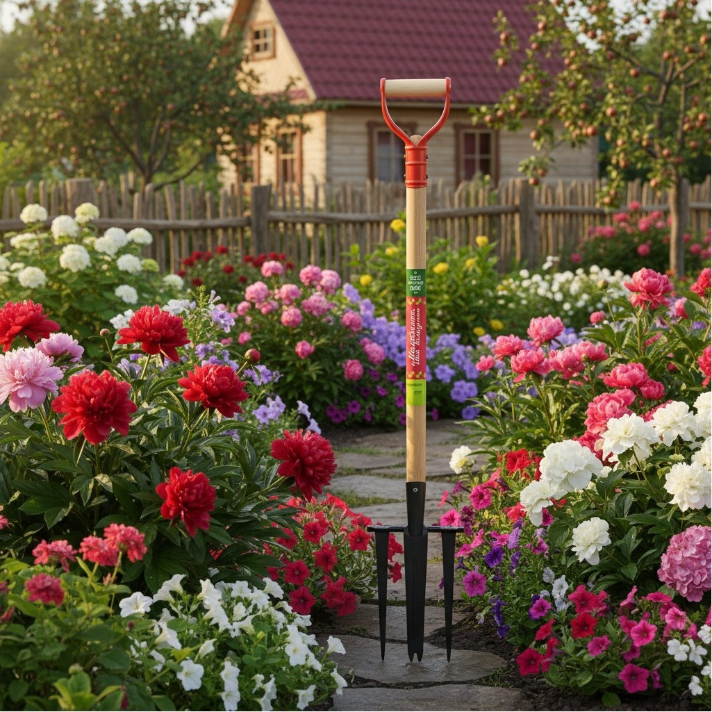 Корнеудалитель БЦМ 1907, деревянный черенок, с рукояткой, длина 94 см