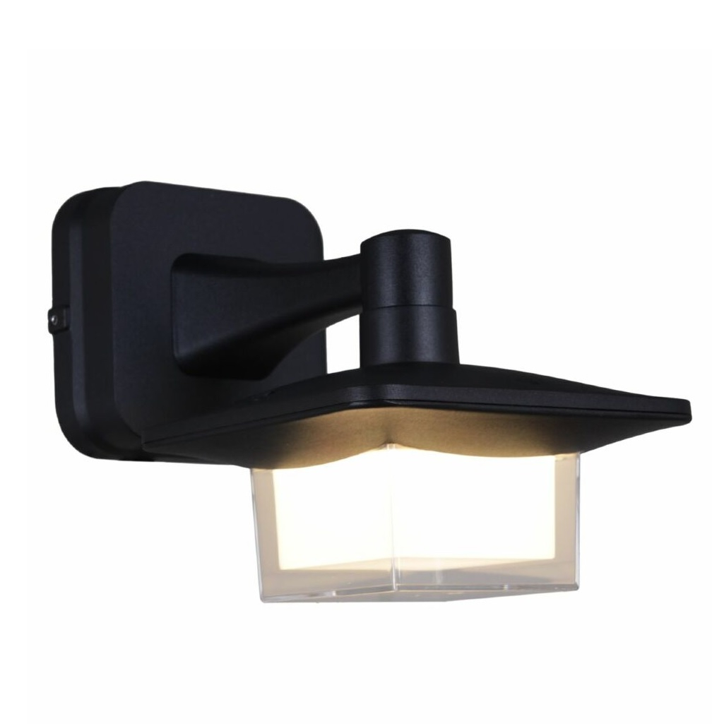 Фонарь настенный Reluce 08333-9.2-001JH LED12W BK RLOS, для освещения придомовых территорий