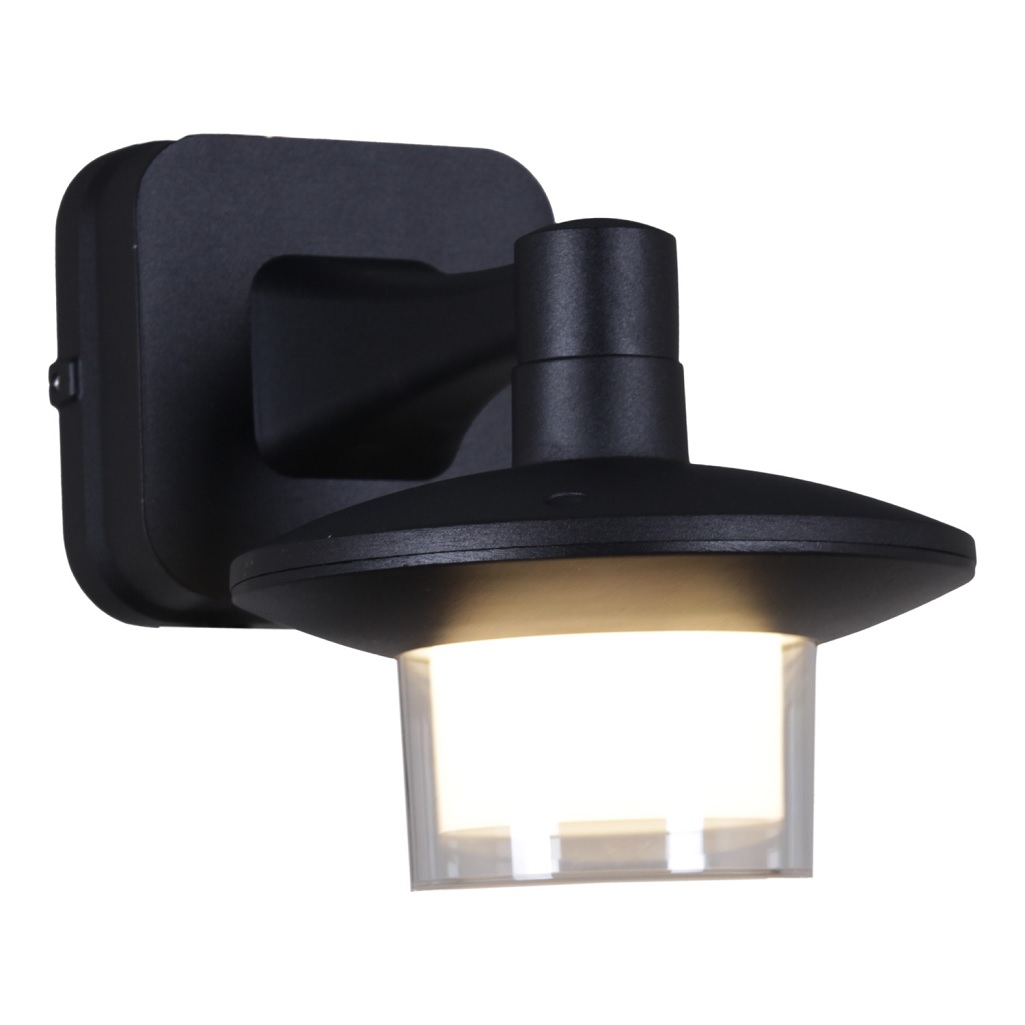 Фонарь настенный Reluce 08335-9.2-001JH LED12W BK RLOS, для освещения придомовых территорий