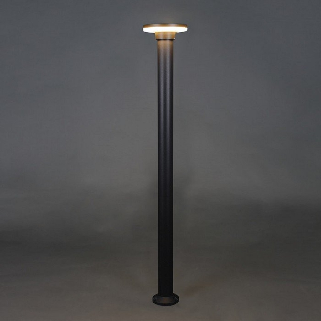 Фонарь напольный Reluce 09974-0.7-001JH 1,0M LED12W BK RLOS, для освещения придомовых территорий