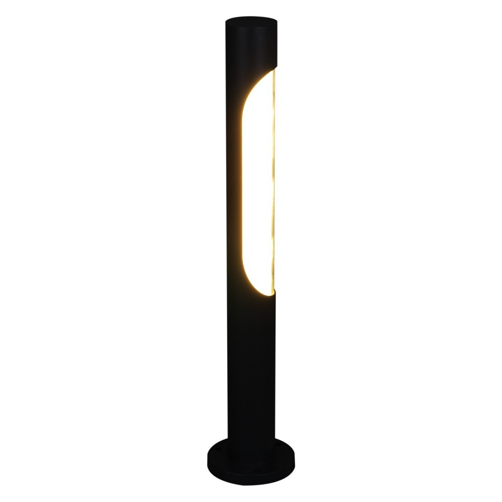 Фонарь напольный Reluce 09986-0.7-001JH 0.6M LED18W BK RLOS, для освещения придомовых территорий