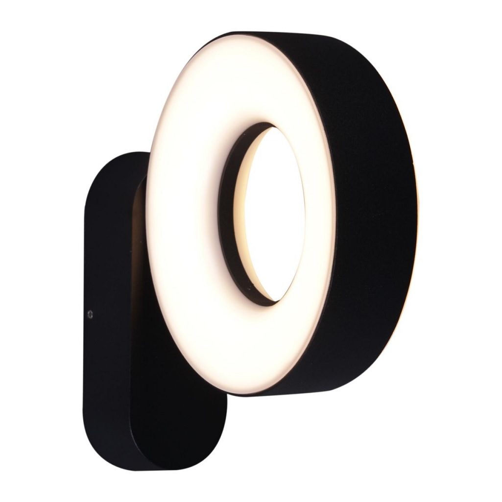 Фонарь настенный Reluce 86869-9.2-001JH LED2*12W BK RLOS, для освещения придомовых территорий