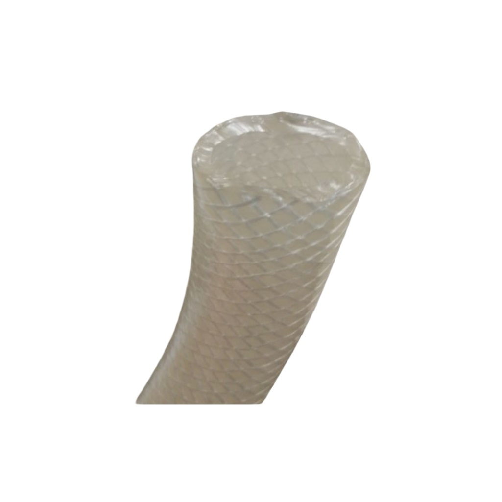 Шланг для полива армированный, прозрачный, ПВХ, диаметр 25 мм, толщина стенки 2.5 мм, 1 метр