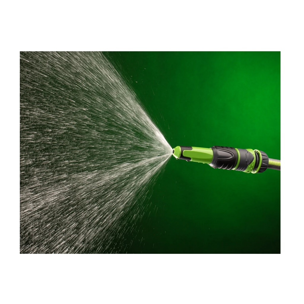 Комплект для полива Amigo 79021, с коннектором, пластик, серо-зеленый