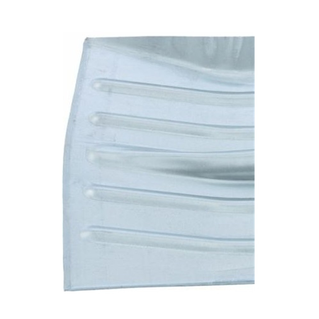 Лопата для снега Сибртех 61536 без черенка, оцинкованная, 330х365 мм