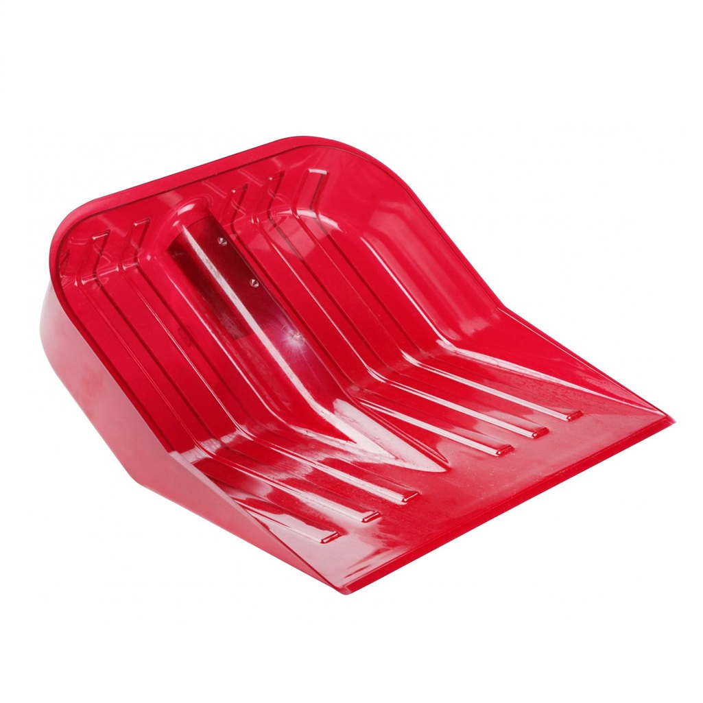 Лопата для снега Альтернатива 206856, поликарбонат, без черенка, 420х430 мм