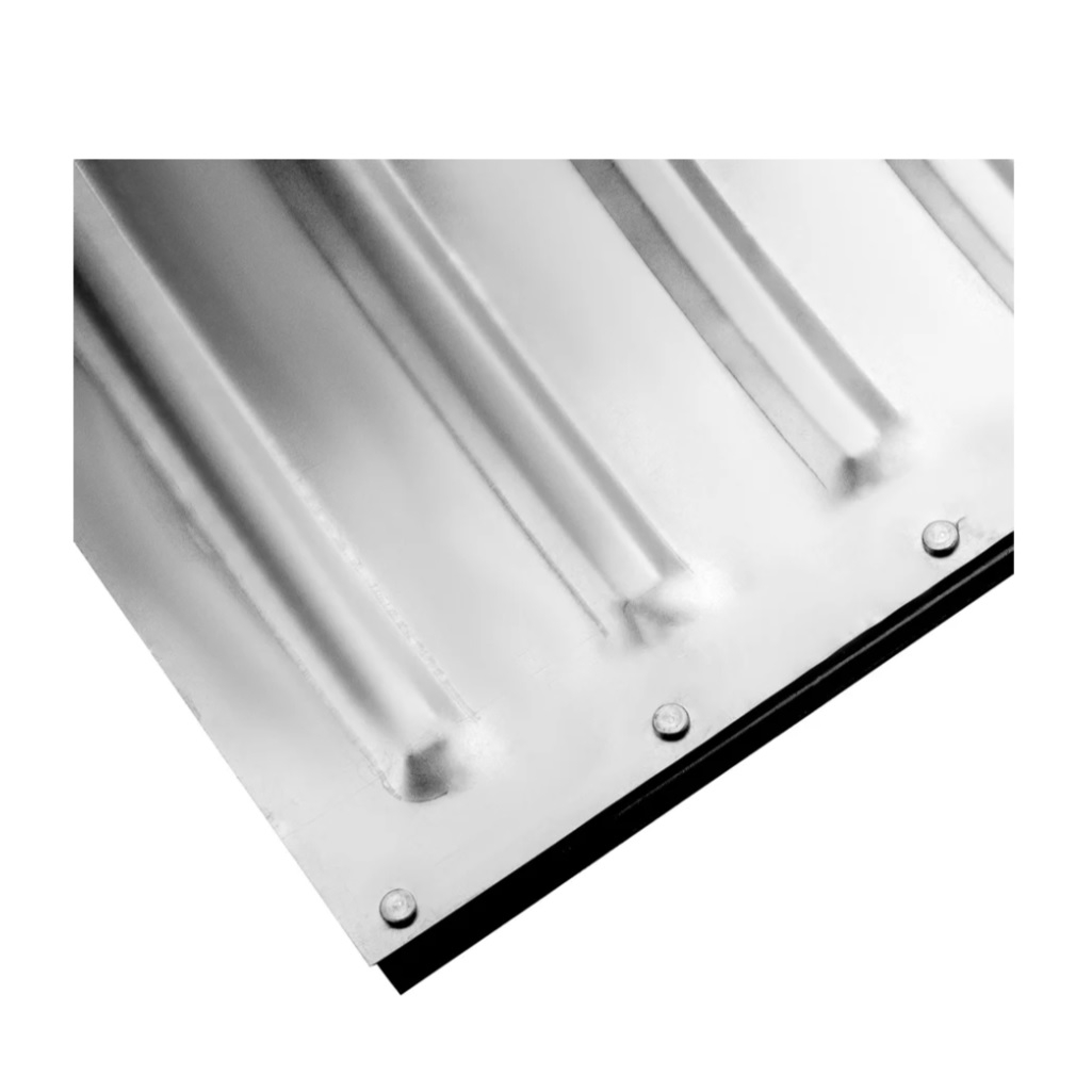 Лопата для снега Сибртех 61680, оцинкованная сталь, деревянный черенок, 370х420х1370 мм