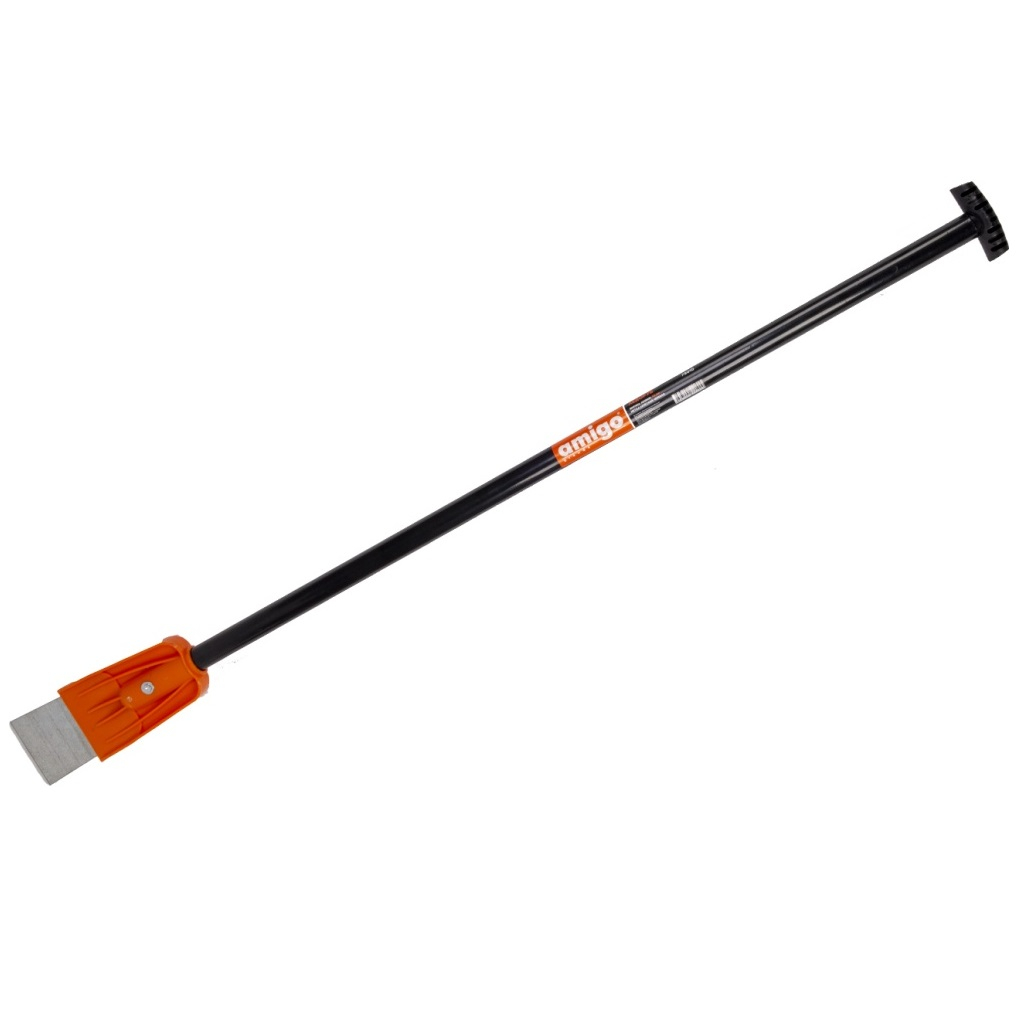 Ледоруб Amigo Grande 78010, длинный черенок, Т-образная ручка, лезвие из закаленной стали