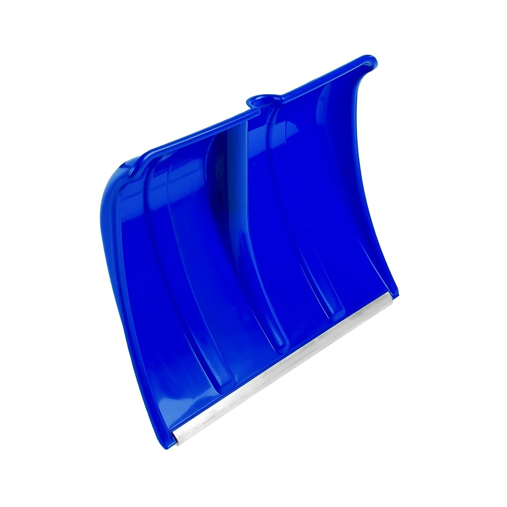 Лопата для снега Сибин ЛП-500, 421835, закругленная форма ковша, без черенка, пластик