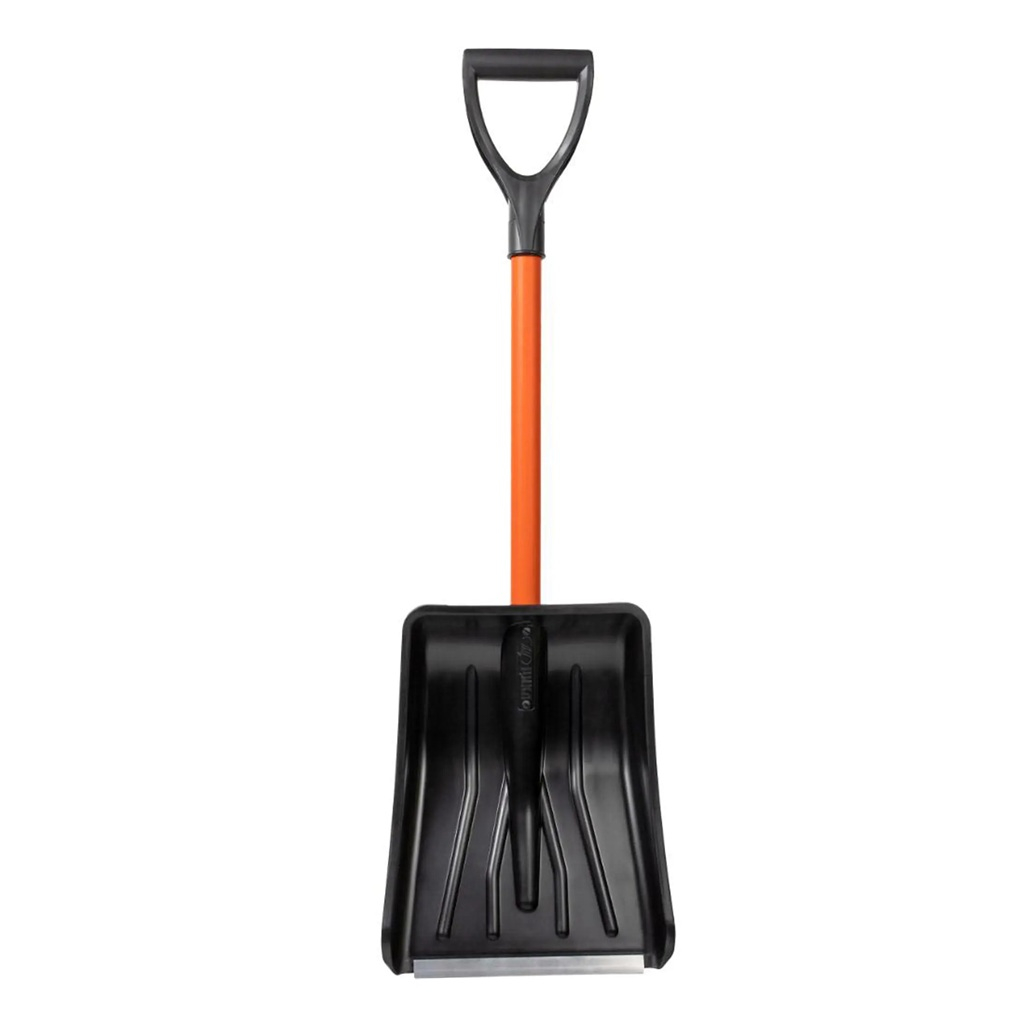Лопата для снега Cycle Standart Автовитязь 32127 автомобильная, с металлическим черенком