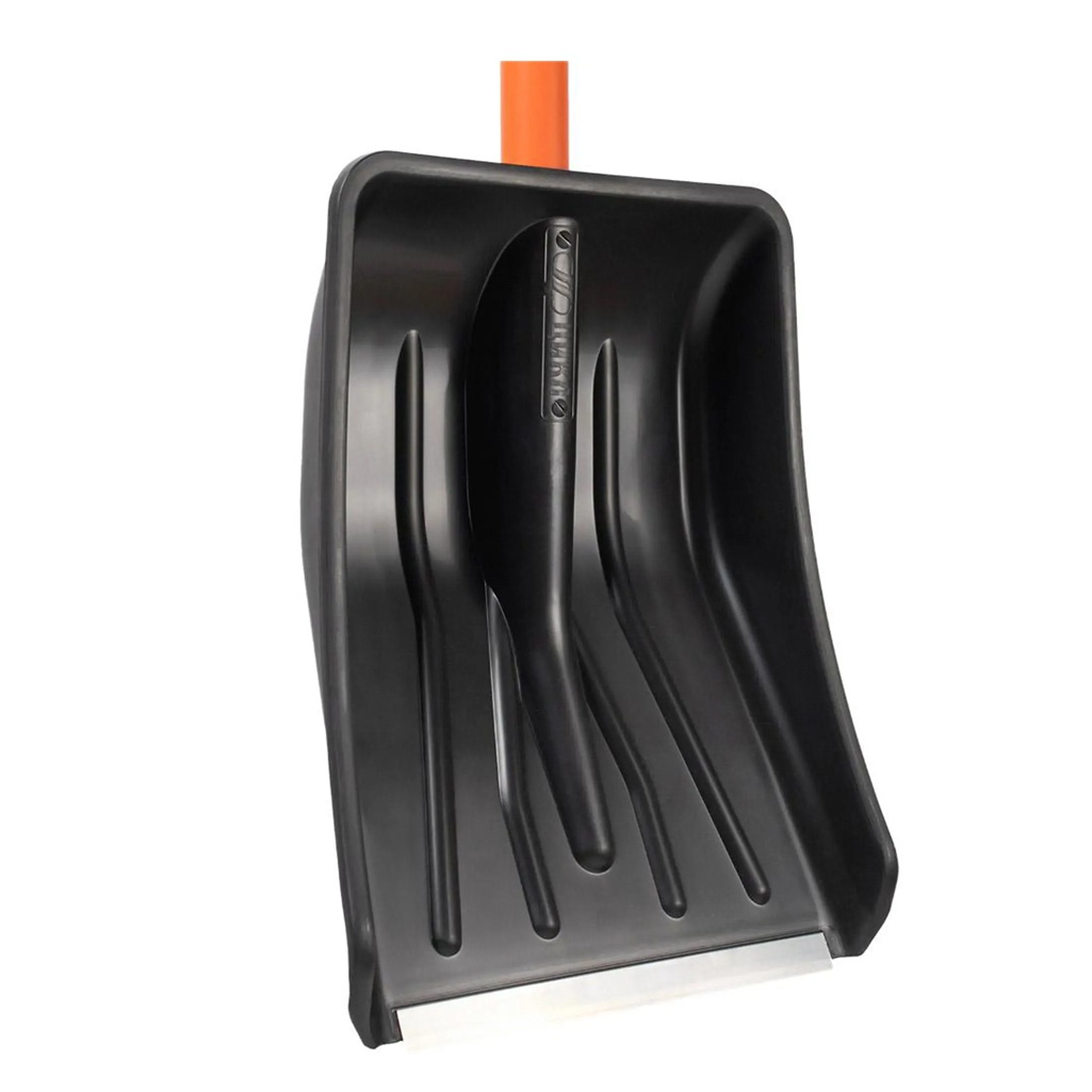 Лопата для снега Cycle Standart Автовитязь 32127 автомобильная, с металлическим черенком