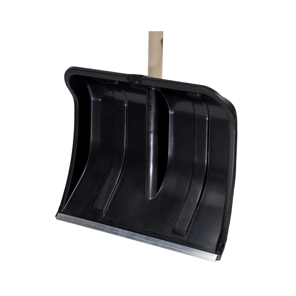 Лопата для снега Cycle Standart Богатырь 46527, с деревянным черенком, 375х500х1375 мм