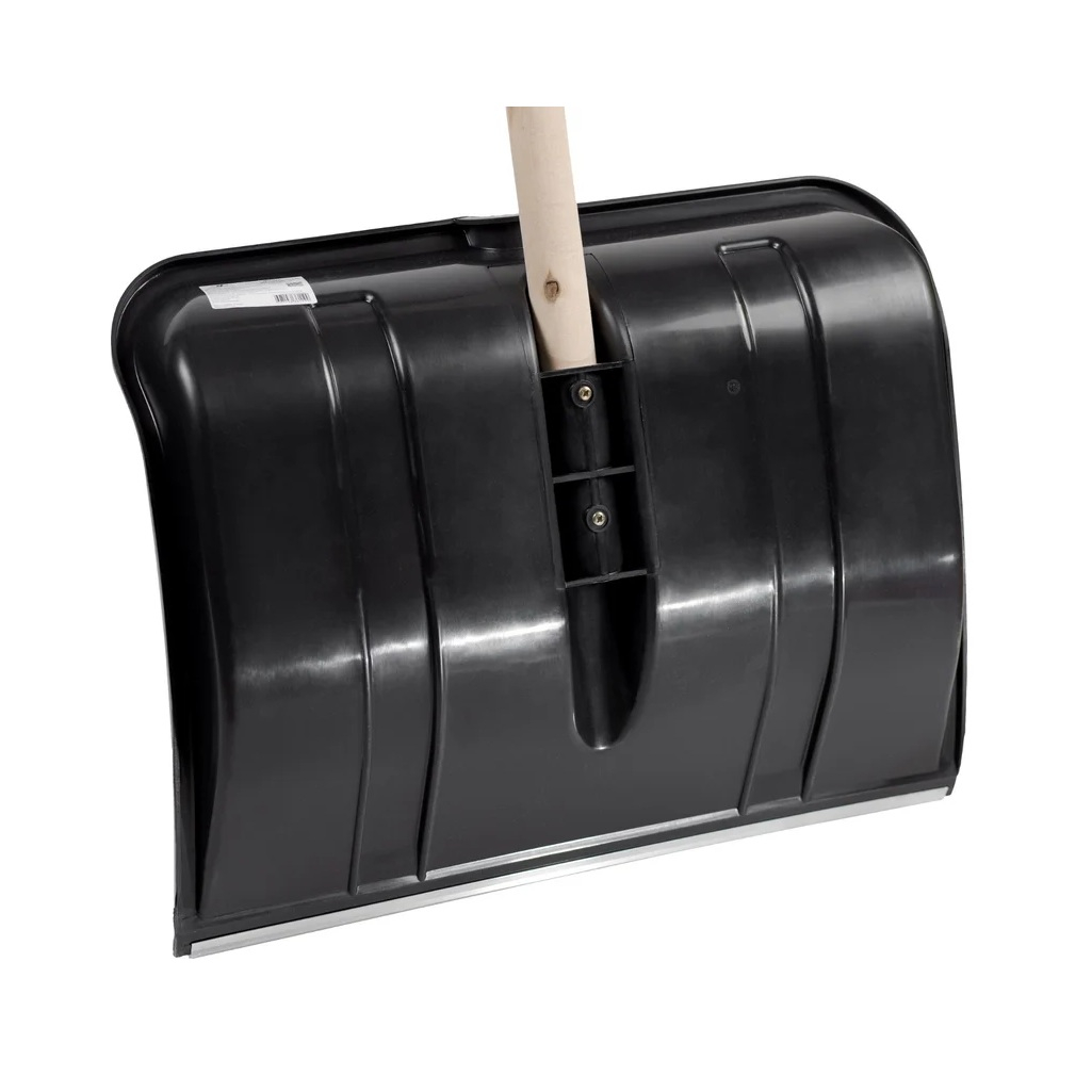 Лопата для снега Cycle Standart Богатырь 46527, с деревянным черенком, 375х500х1375 мм