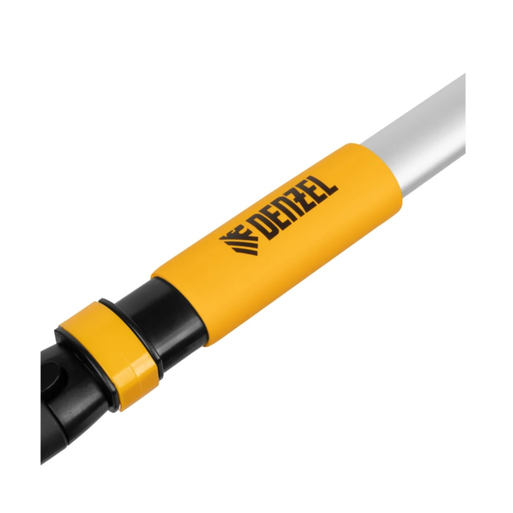 Щетка-сметка для снега Denzel 55326 со скребком, телескопическая, автомобильная, пластик, 750-1120 мм