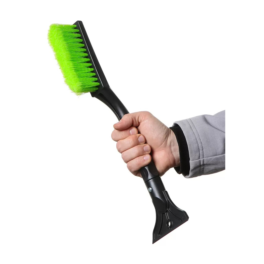 Щетка для снега Tornado AD-0499 со скребком, автомобильная, пластик, 400 мм