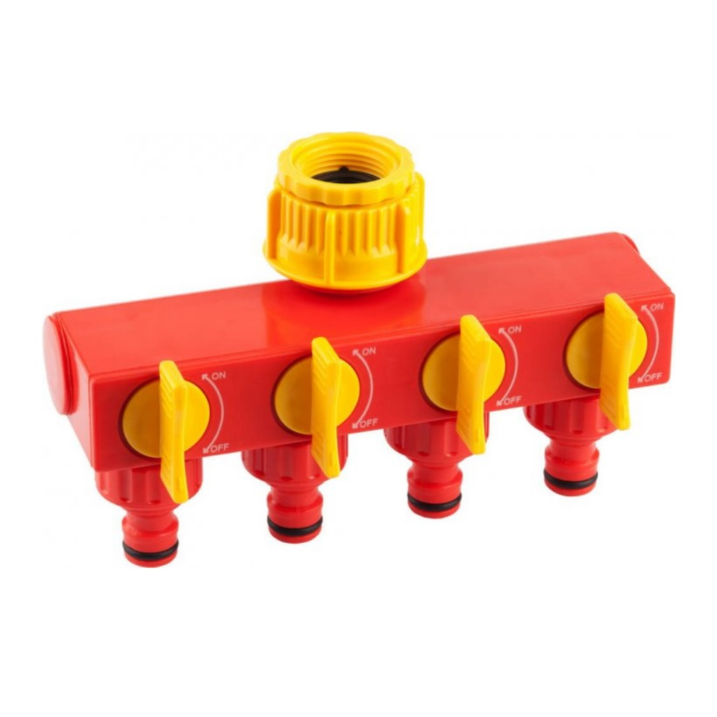 Распределитель ударопрочный Grinda 8-426314, 4-канальный, 1