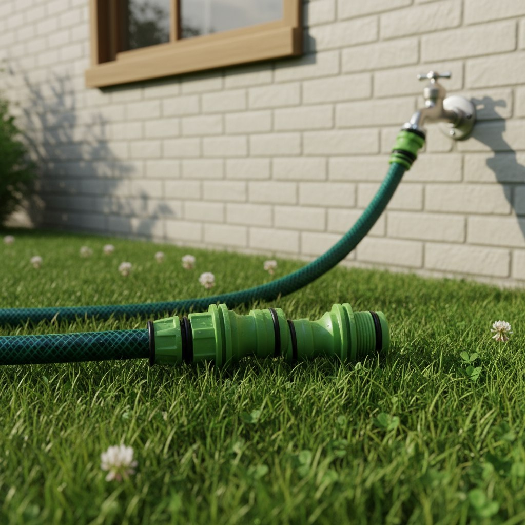 Адаптер для шлангов Don Gazon 220950, пластик, внутренний, зеленый, 1