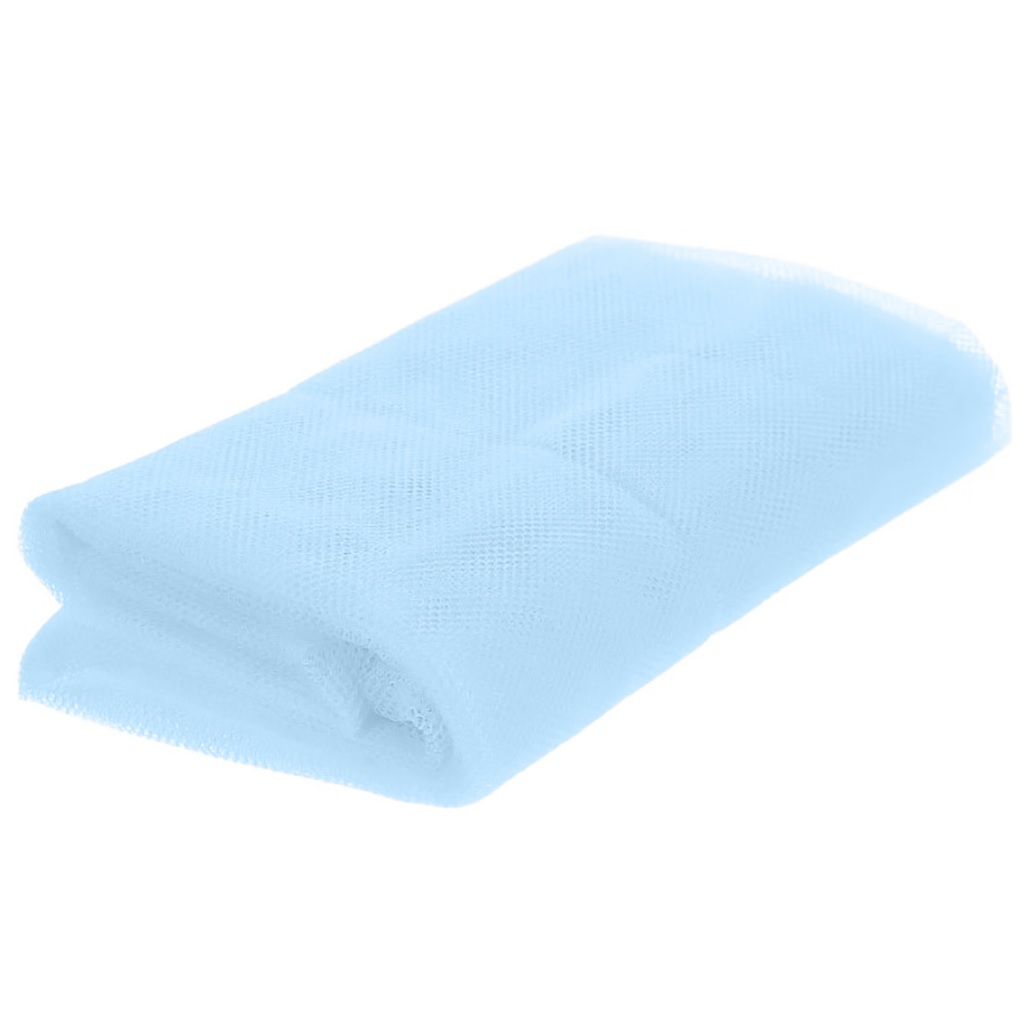 Сетка москитная для защиты от насекомых, полиэфир, 20г/кв.м, ячейка 1.5х1.5 мм, голубая, ширина 1 м,  на отрез от 1 метра