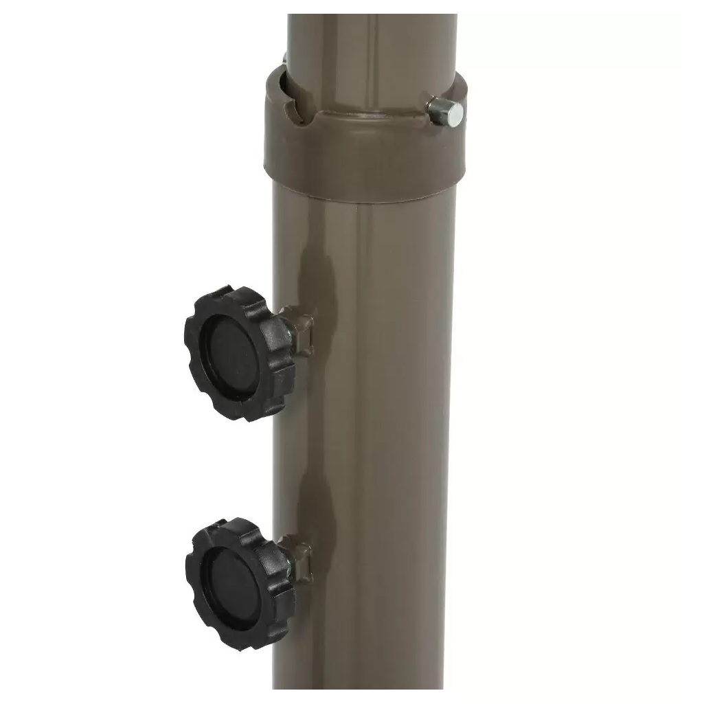 Зонт садовый C080015, с регулировкой наклона, зеленый, 2500х3000х3000 мм, полиэстер, металл 