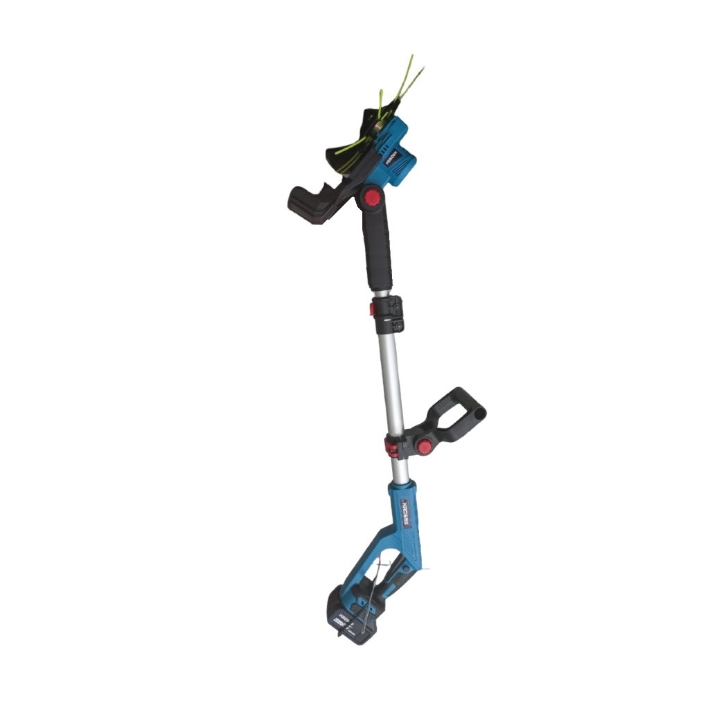 Триммер аккумуляторный Kross KLi 21300T, 21В, 2 аккумулятора, 4.0Ah, зарядное устройство