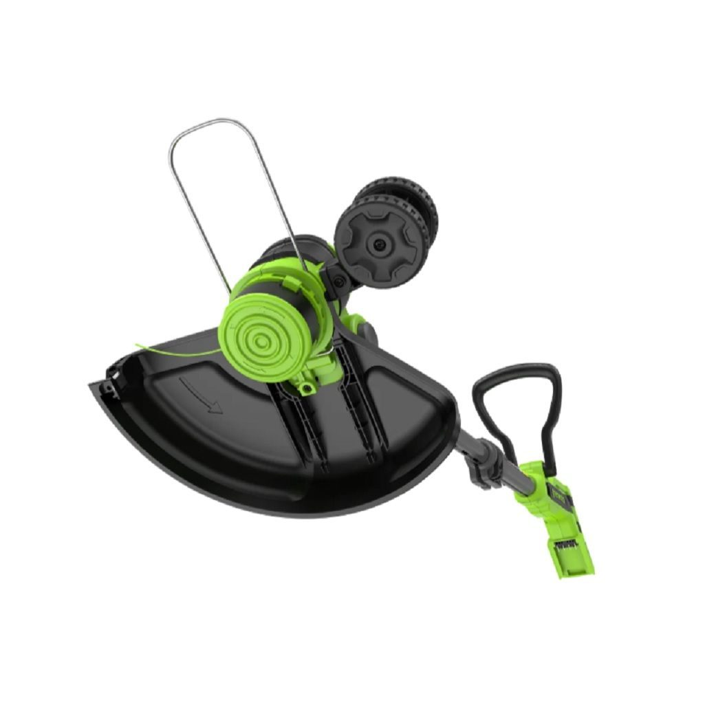 Триммер аккумуляторный Greenworks G24LT301, 2113207UB, 24В, 1 аккумулятор 4.0 Ah, зарядное устройство