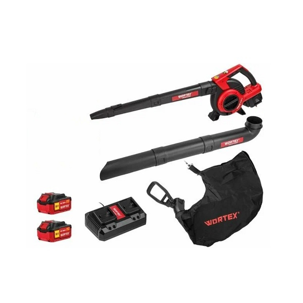 Аккумуляторная воздуходувка Wortex BB 2536-1D 36В(18В+18В) 2акк. 4.0 Ah+з.у. 1333418