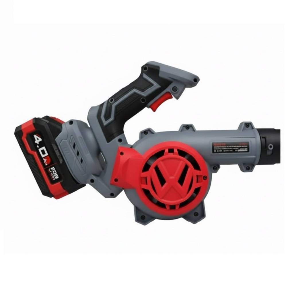 Воздуходувка аккумуляторная Profipower DWDUB-20B, E0219M1, 20В, 1 акк. х 4.0 Ah+з.у.