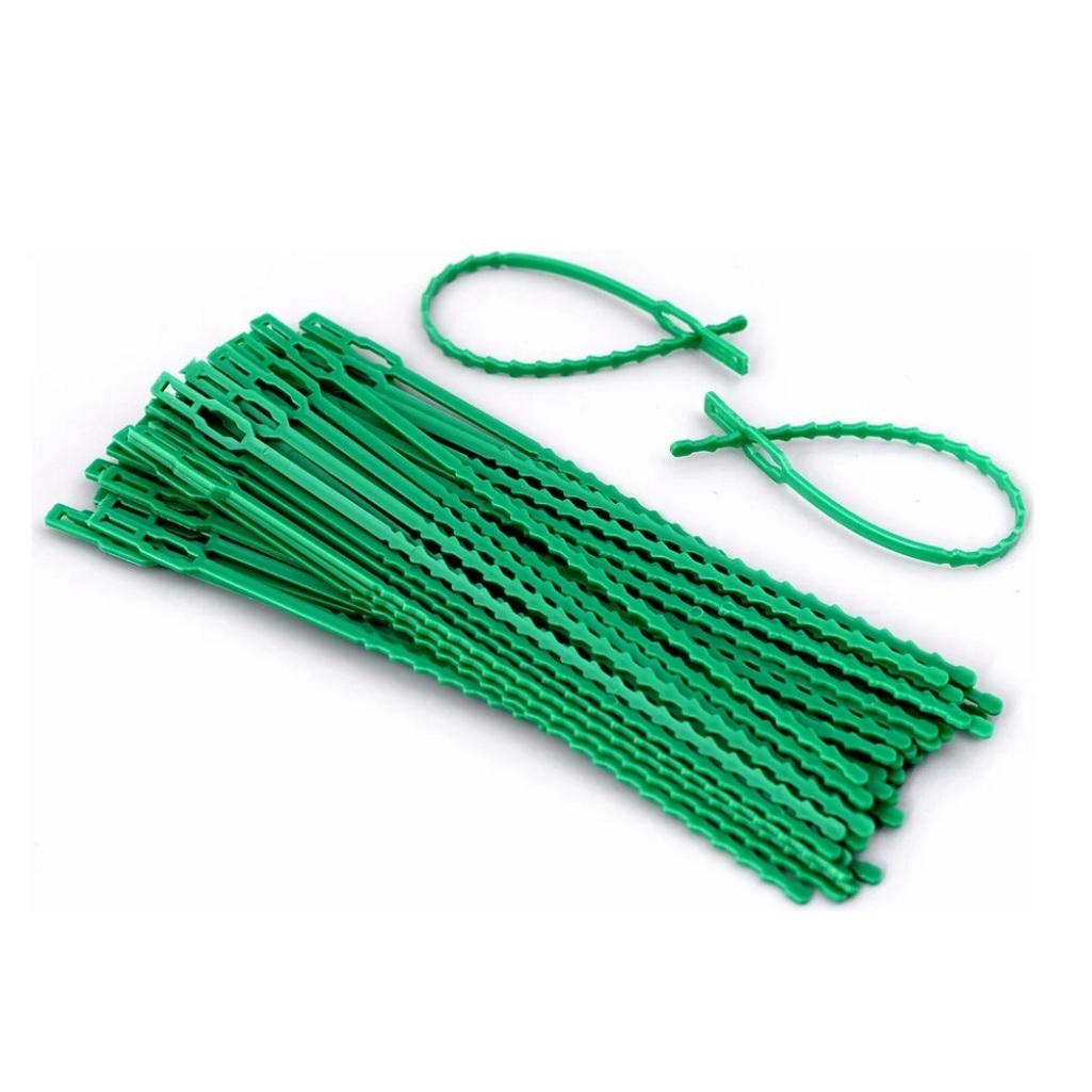 Набор подвязок для растений Мультидом VL83-232, в упаковке 50 штук