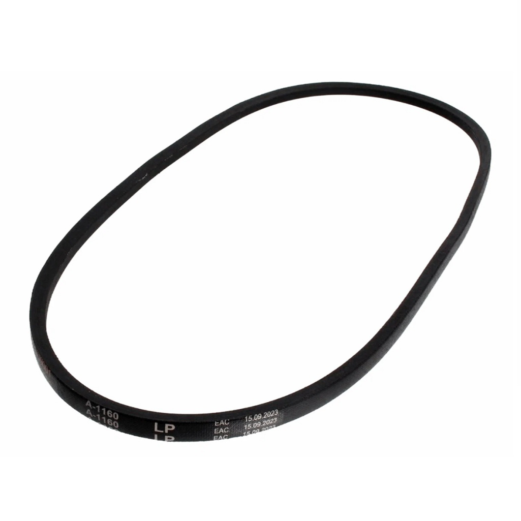 Ремень клиновой А-1160 Lp, приводной, каучук, для садовой техники, черный 
