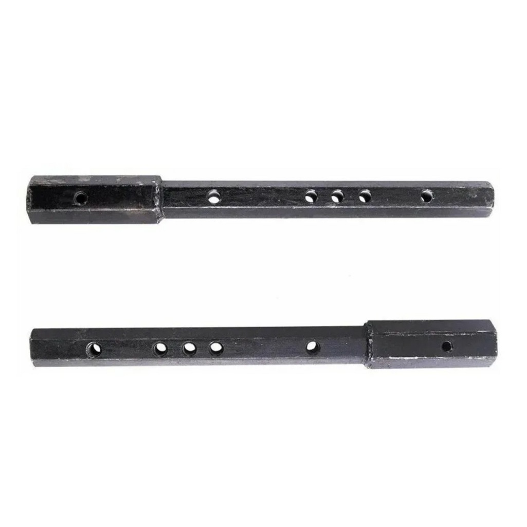 Удлинители к мотоблоку Carver УМБ S24.337, диаметр 30 мм, длина 337 мм, в упаковке 2 штуки