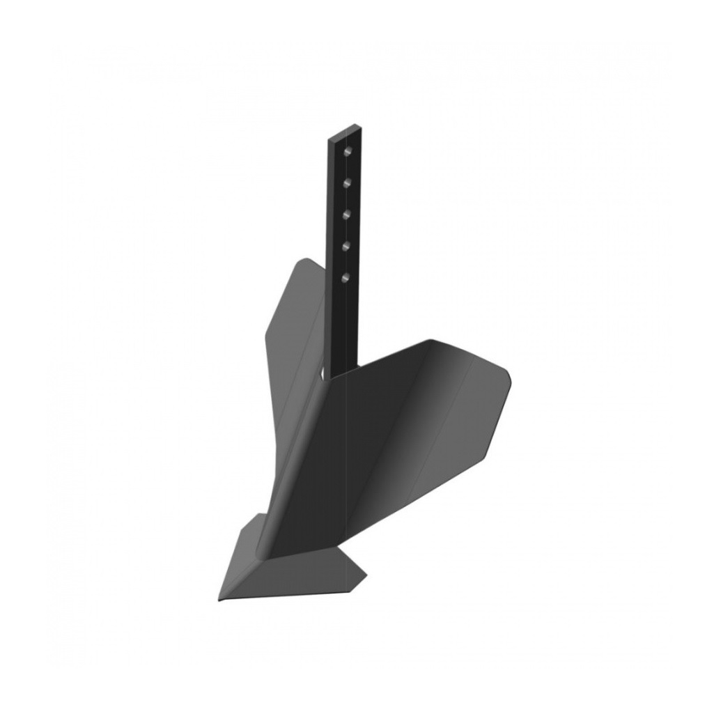 Окучник для мотокультиватора Крот ОМК 10.400, однорядный, стойка 10х400 мм, нерегулируемый