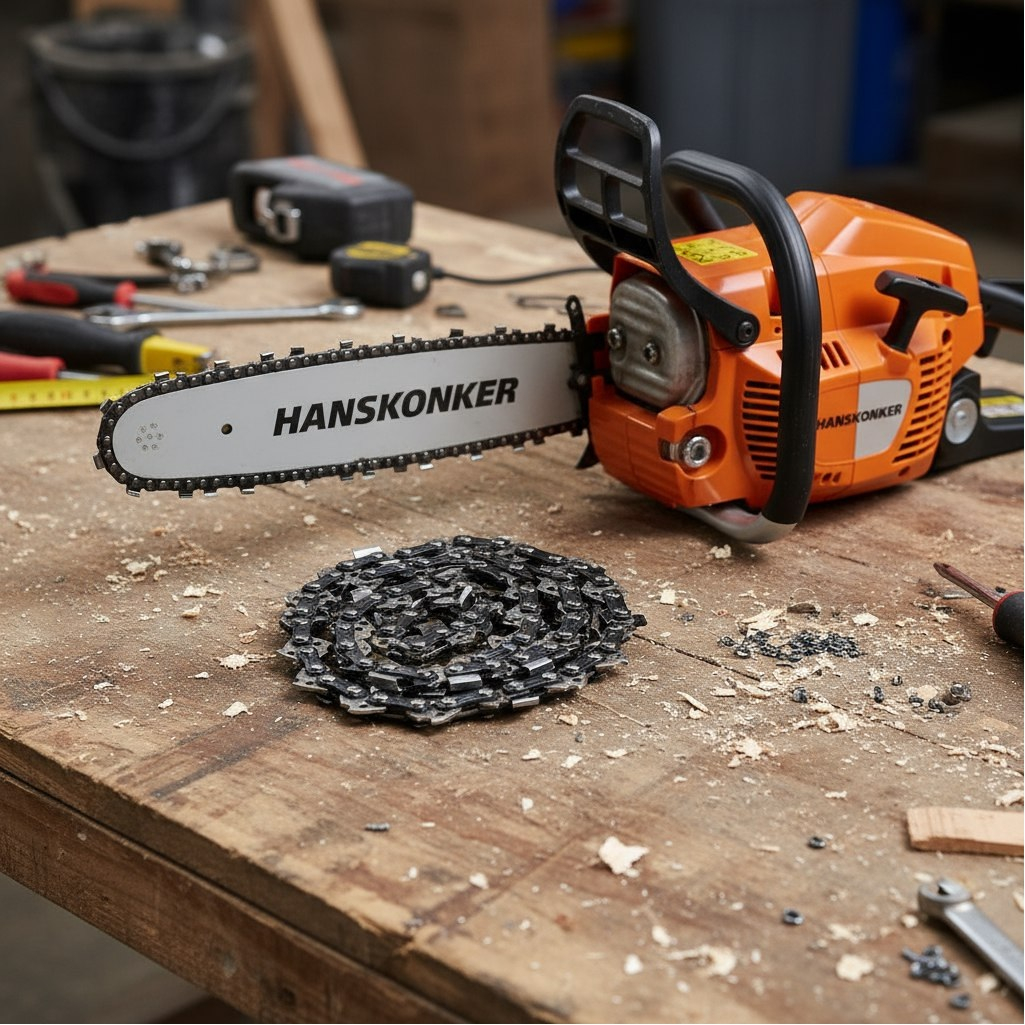 Цепь Hanskonner H91-L-52 шаг цепи 0.375