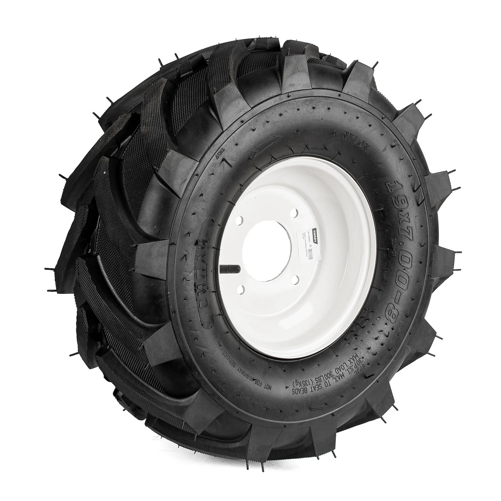 Комплект колес в сборе Экстрим 19х7-8, для мотоблока, правое+левое, 4 отверстия