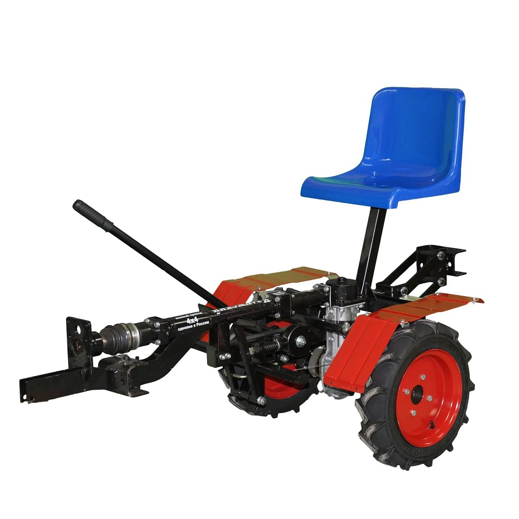 Прицеп-адаптер АМПК-1 4х10 для мотоблока, полноприводный, на колесах