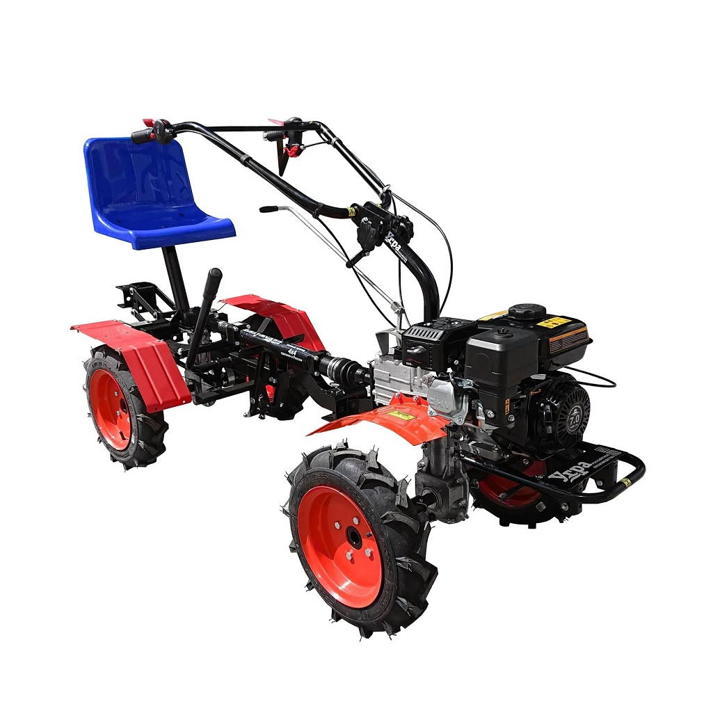 Прицеп-адаптер АМПК-1 4х10 для мотоблока, полноприводный, на колесах