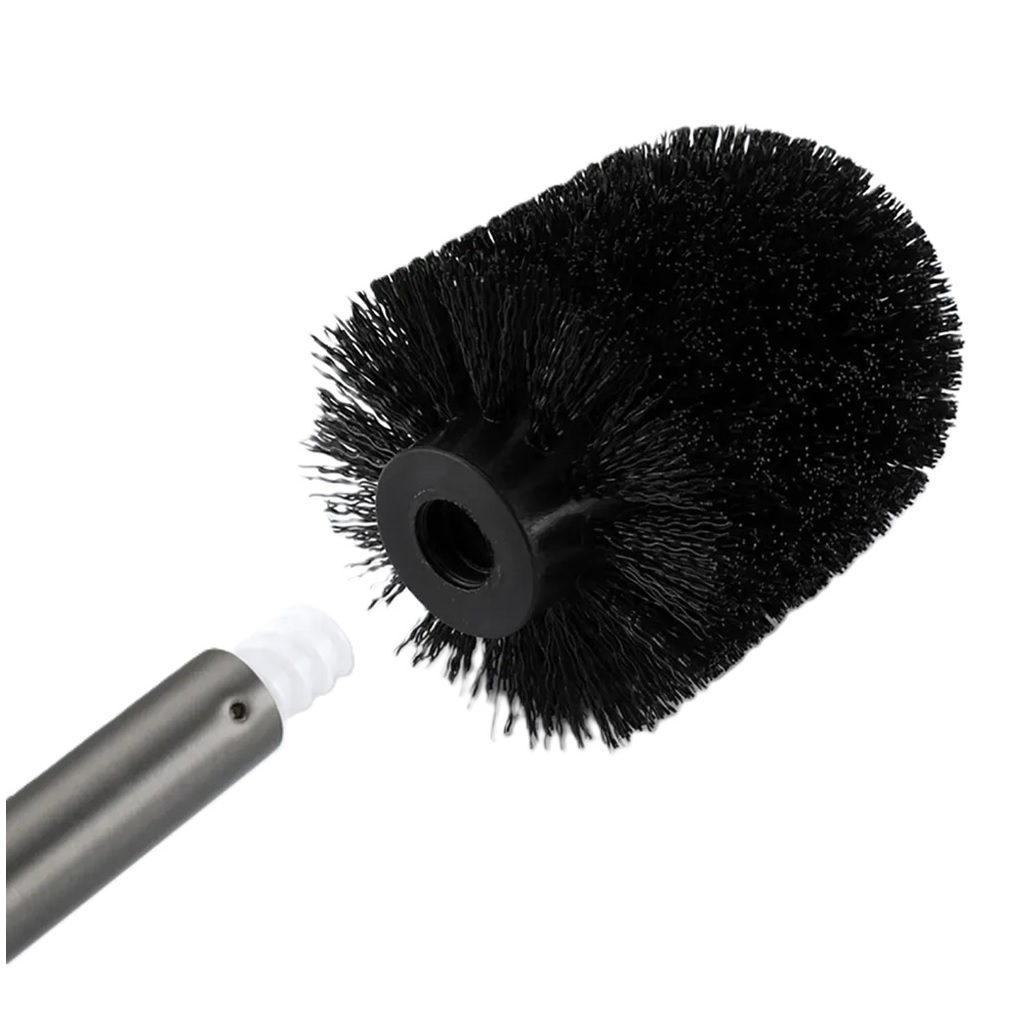 Ершик настенный для унитаза Gappo G30710-9, металл, оружейная сталь