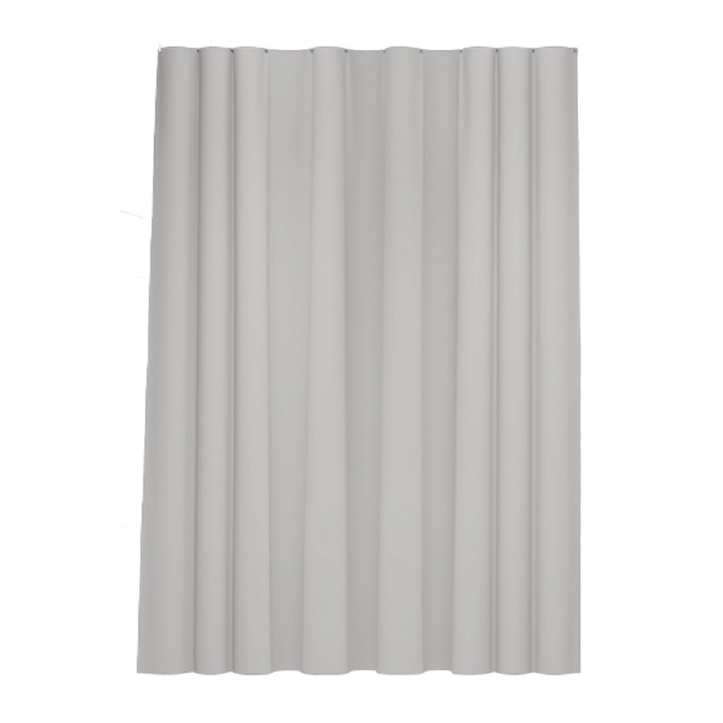 Штора для ванной IDDIS P02PE18I11, полиэтилен, 1800х2000 мм, белый