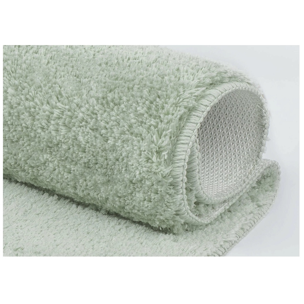 Набор ковриков для ванной Iddis BSET05MI13, микрофибра, светло-зеленый, 500х800 мм, 500х500 мм