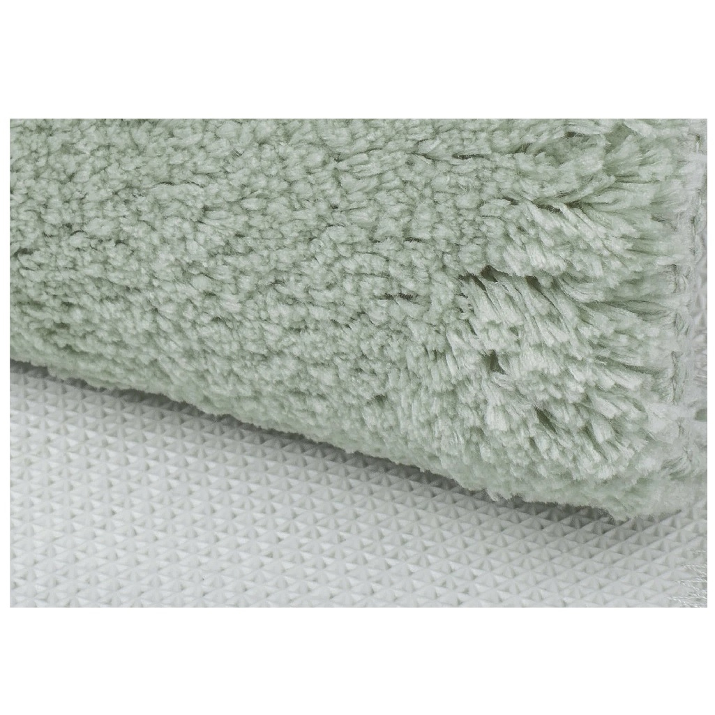 Набор ковриков для ванной Iddis BSET05MI13, микрофибра, светло-зеленый, 500х800 мм, 500х500 мм