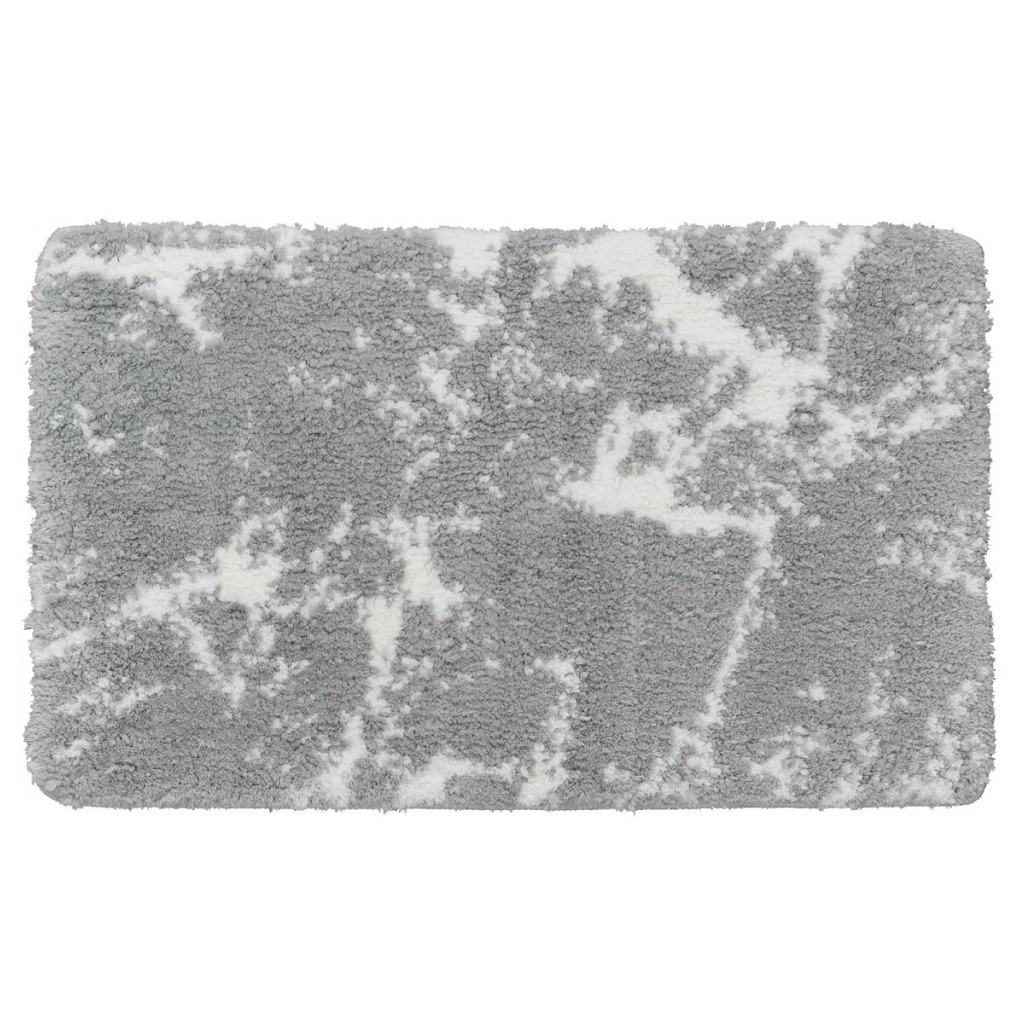 Коврик для ванной Iddis D02M580I12, микрофибра, серый, 500х800 мм