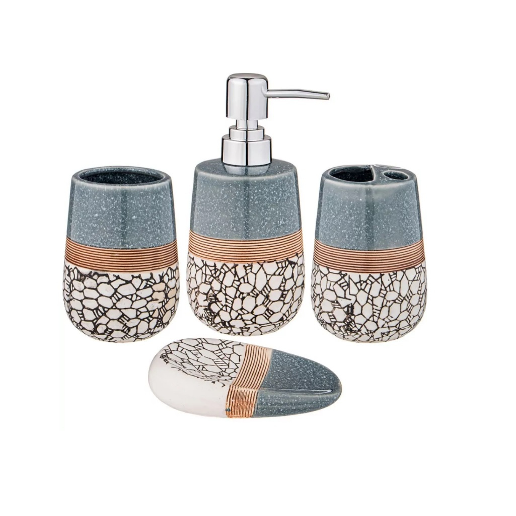 Дозатор Lefard 755-1021, для жидкого мыла или моющего средства, тонкая керамика