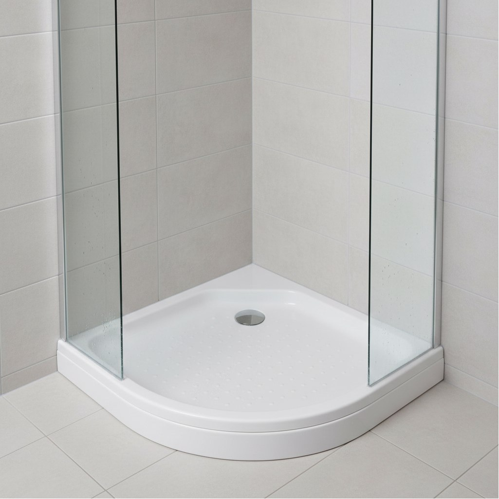 Душевой поддон Niagara Nova NG-90-90RUS, четверть круга, белый, 170х900х900 мм